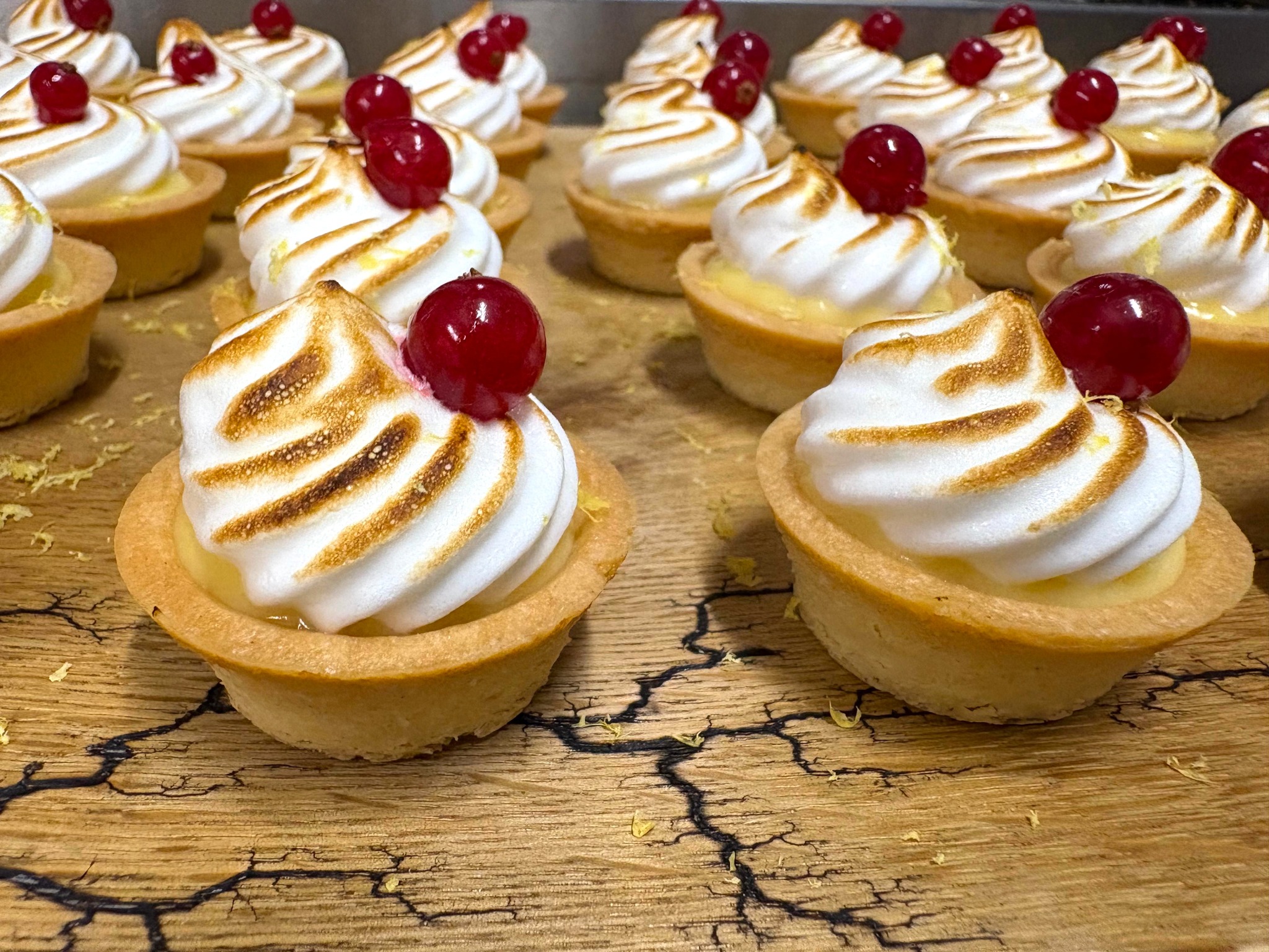Tartelettes citron meringuées